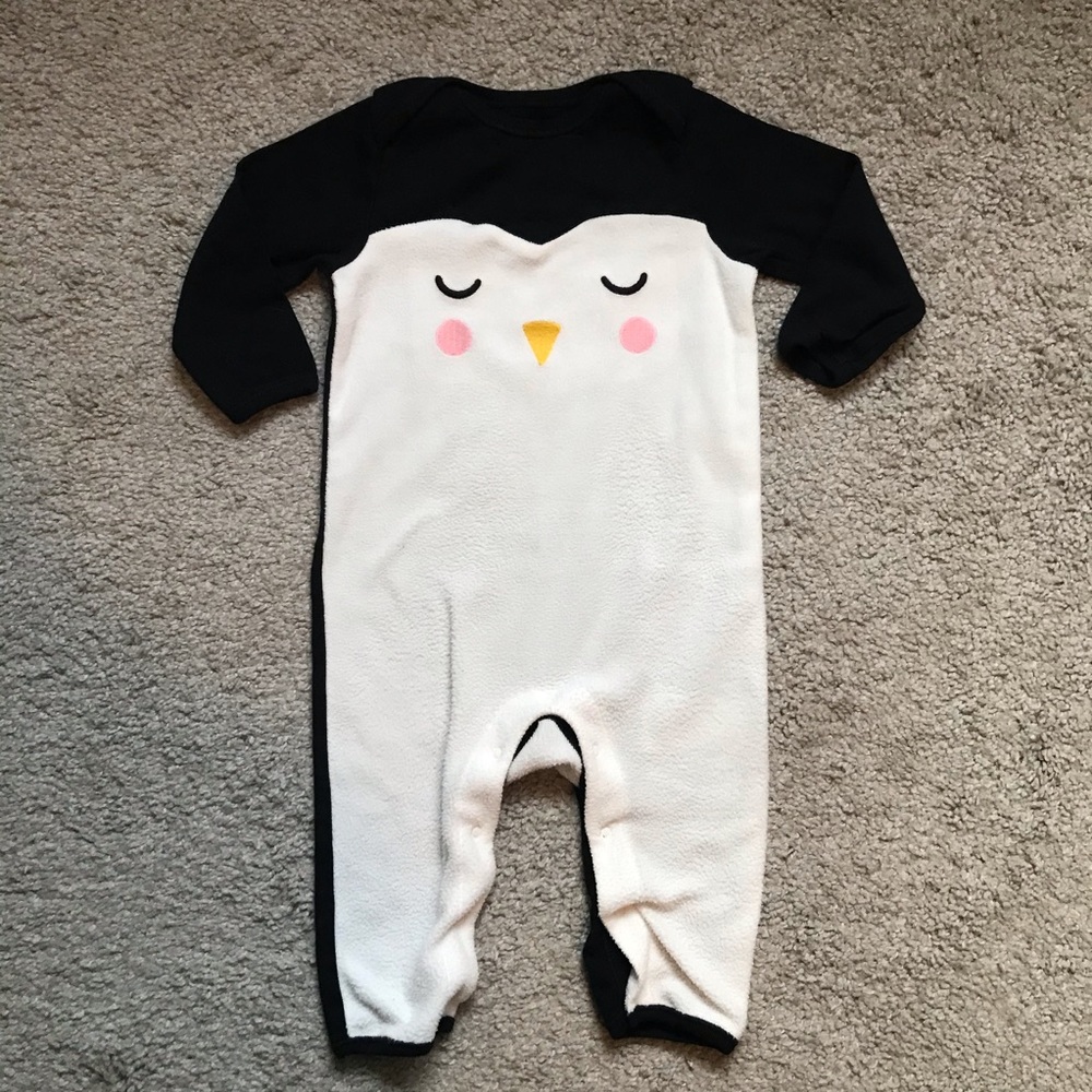 Old Navy Penguin Fleece (6-12 months)